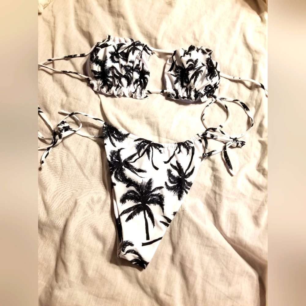 Sexy thong brazilian removable pads xl